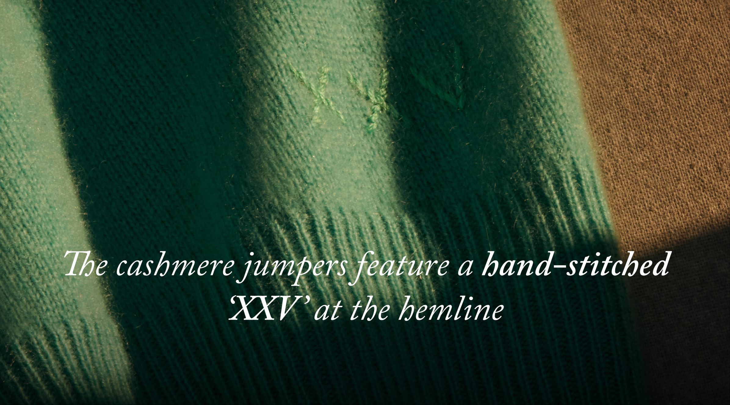 25th Anniversary Cashmere