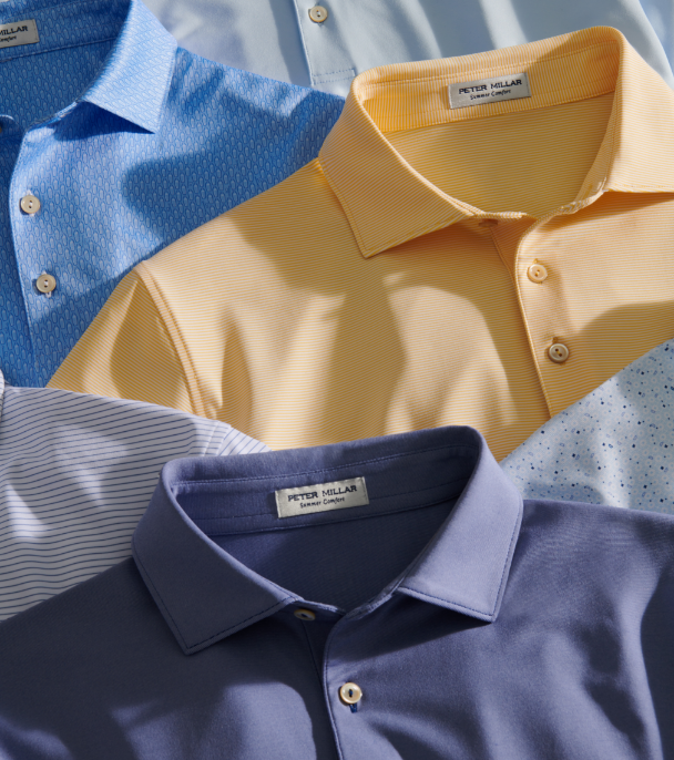First In Flight Performance Jersey Polo | Men's Polos