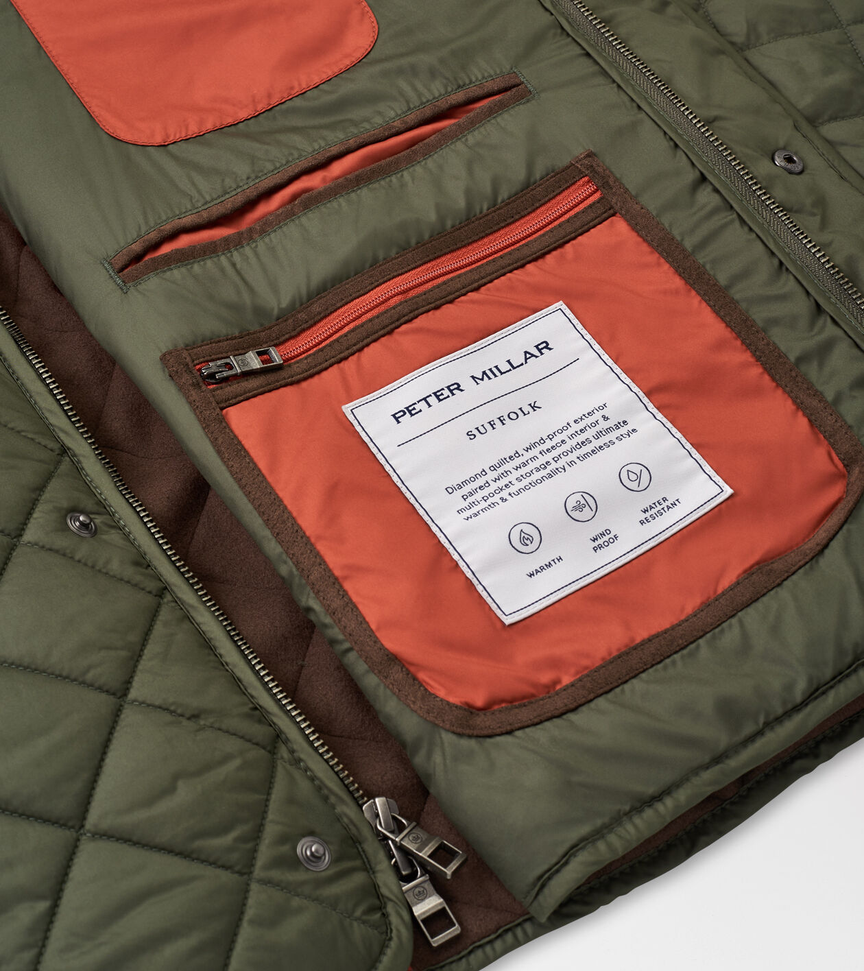 Suffolk Quilted Travel Coat