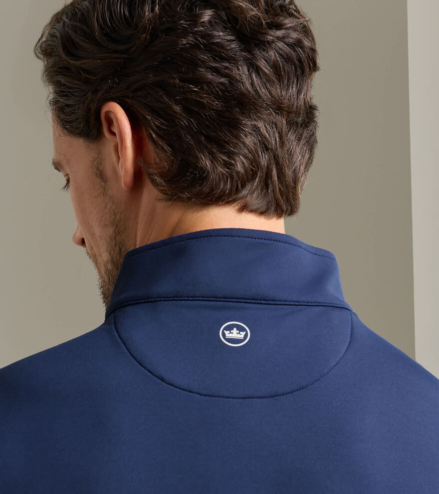 Galway Stretch Loop Terry Quarter-Zip Gilet image number 4