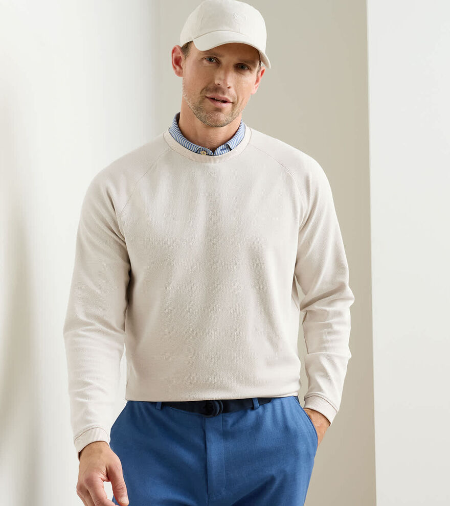 Cradle Piqu&eacute; Performance Crewneck - Alternate Image 1