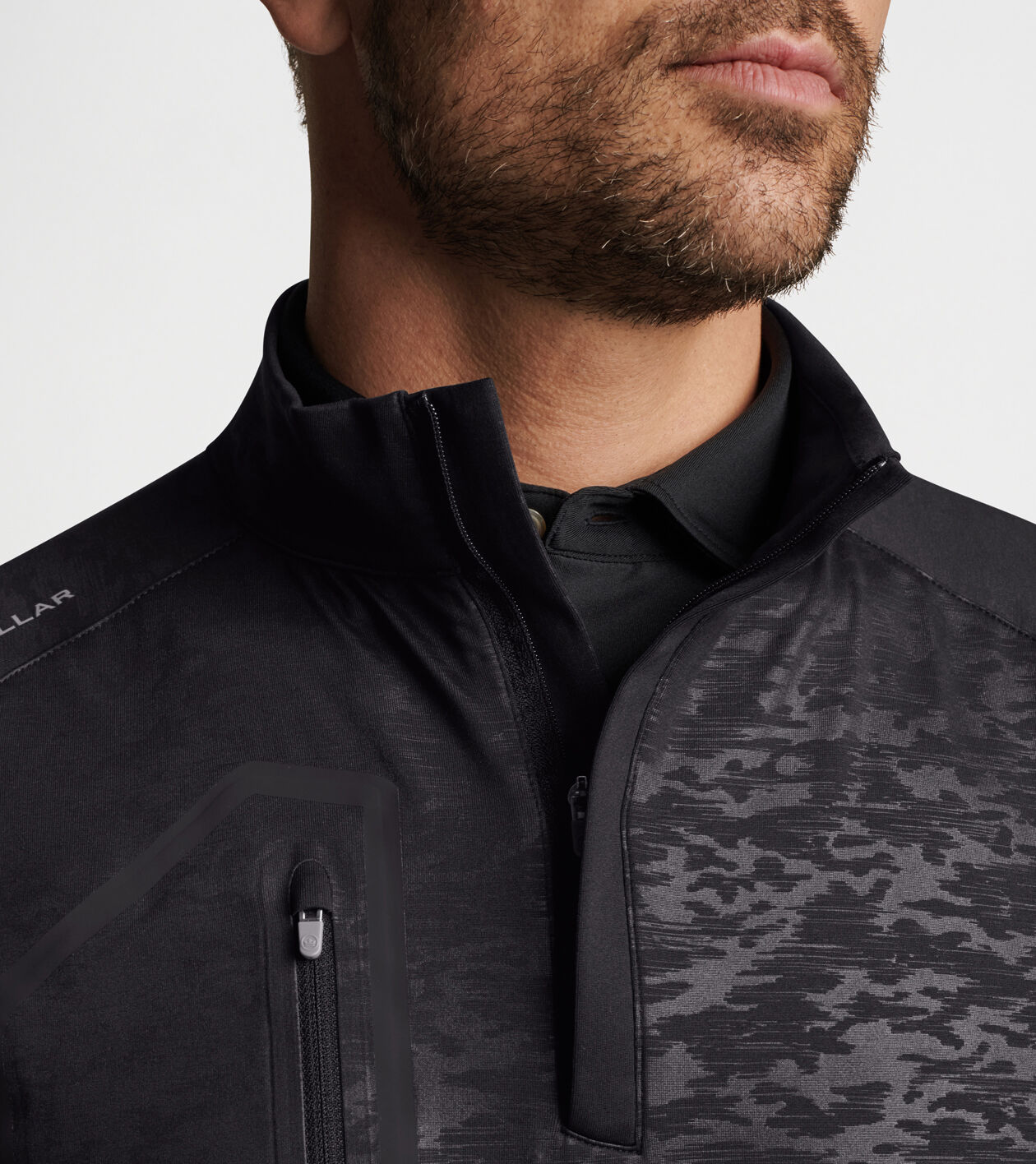 Peter millar camo quarter zip hotsell