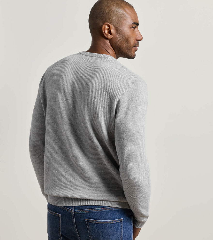 Coolspun Lite Textured Crewneck Jumper image number 3