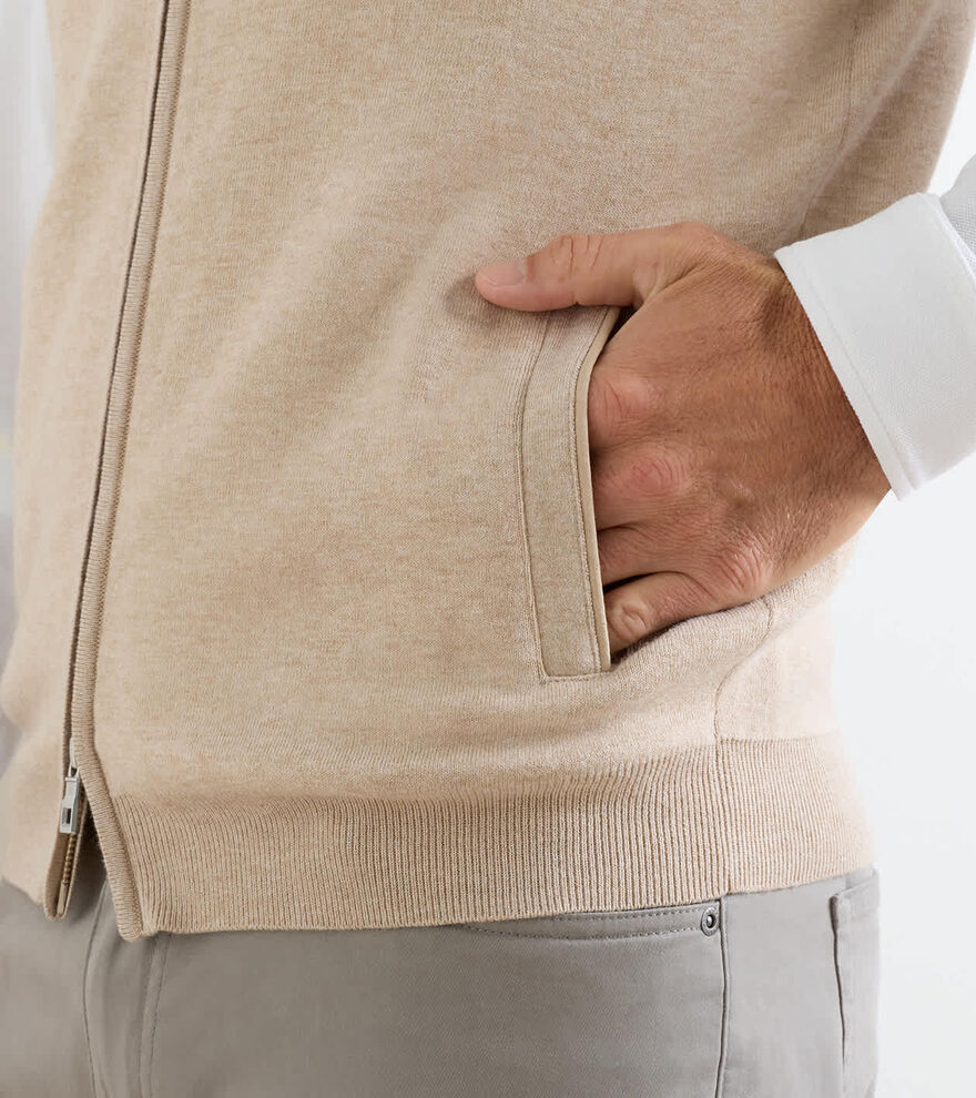 Coolspun Lite Full-Zip Sleeveless Jumper image number 4