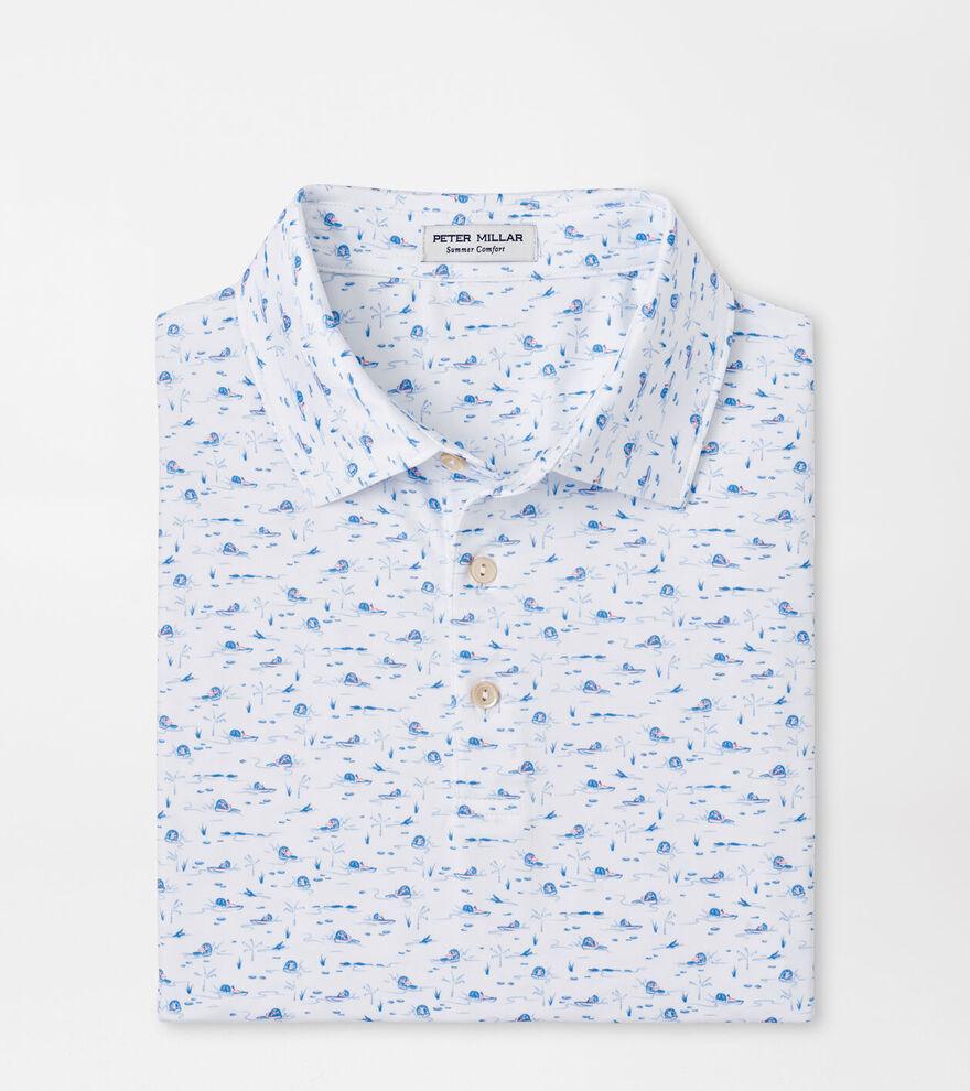Everglades Performance Jersey Polo | Men's Polos | Peter Millar