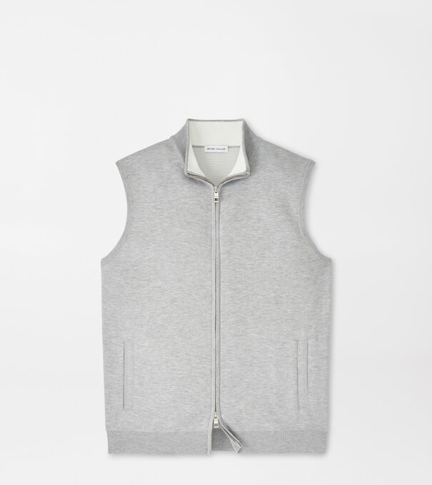 Coolspun Lite Full-Zip Sleeveless Jumper