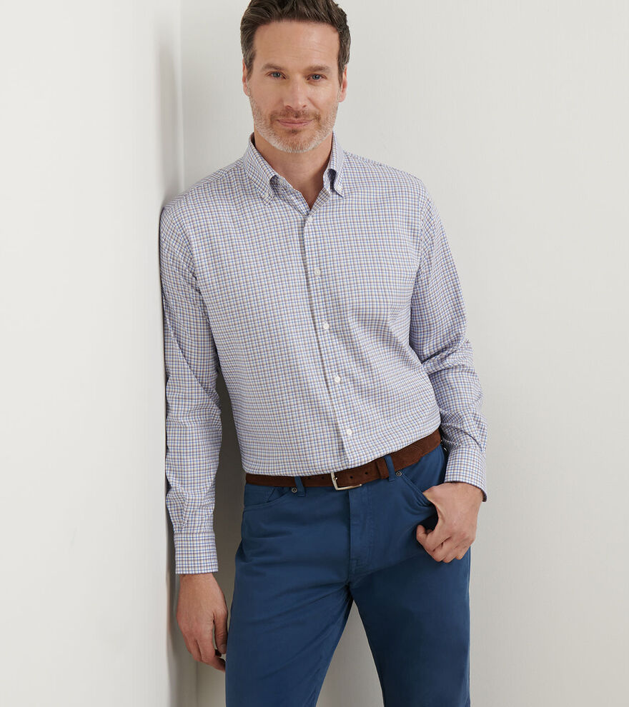 Julian Crown Lite Cotton-Stretch Shirt image number 2