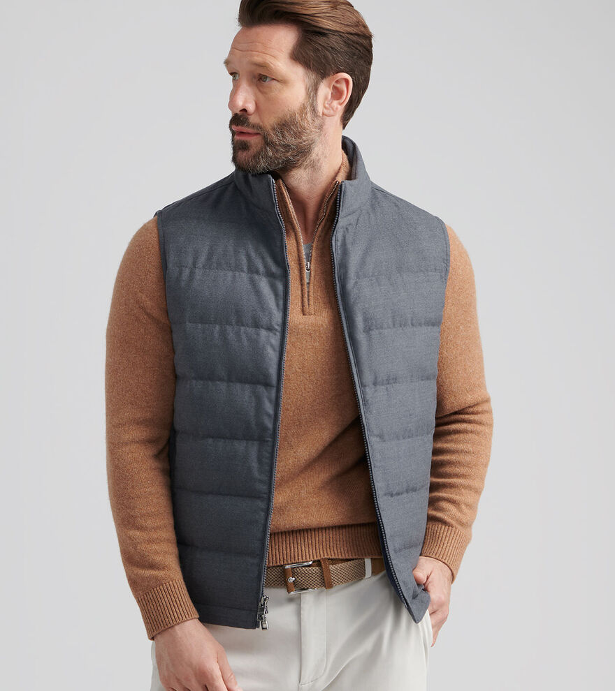 Davos Flannel Gilet image number 2