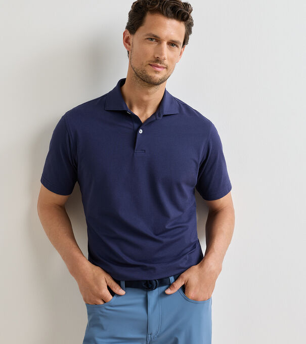 Albatross Cotton-Blend Piqu&eacute; Polo