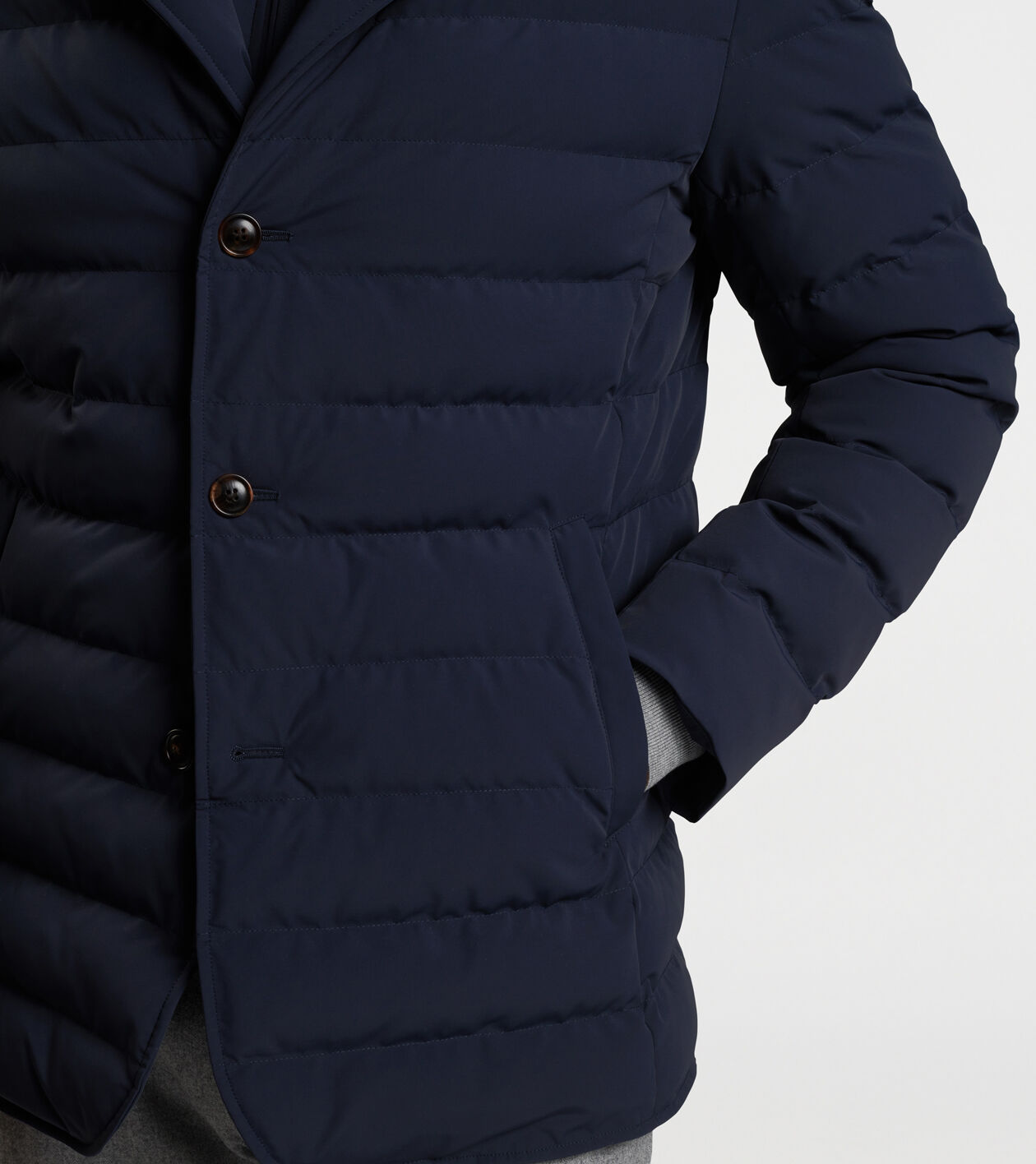 Mens quilted online sports jacket