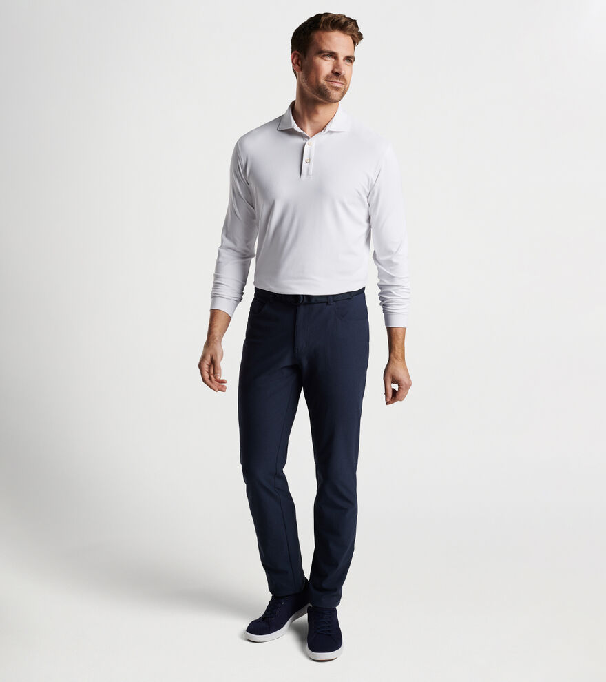 Lyons Performance Jersey Long-Sleeve Polo image number 2