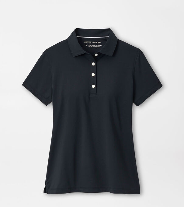 Women's Short Sleeve Button Polo