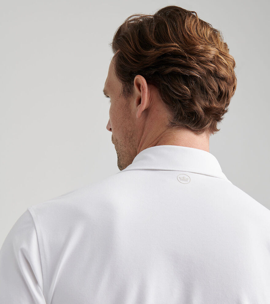 Albatross Cotton-Blend Piqu&eacute; Polo image number 4