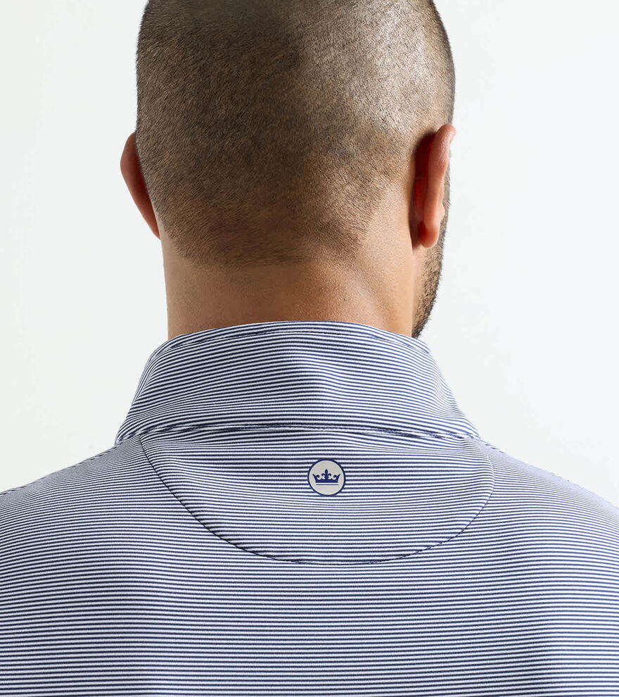 Perth Sugar Stripe Performance Quarter-Zip - Alternate Image 3