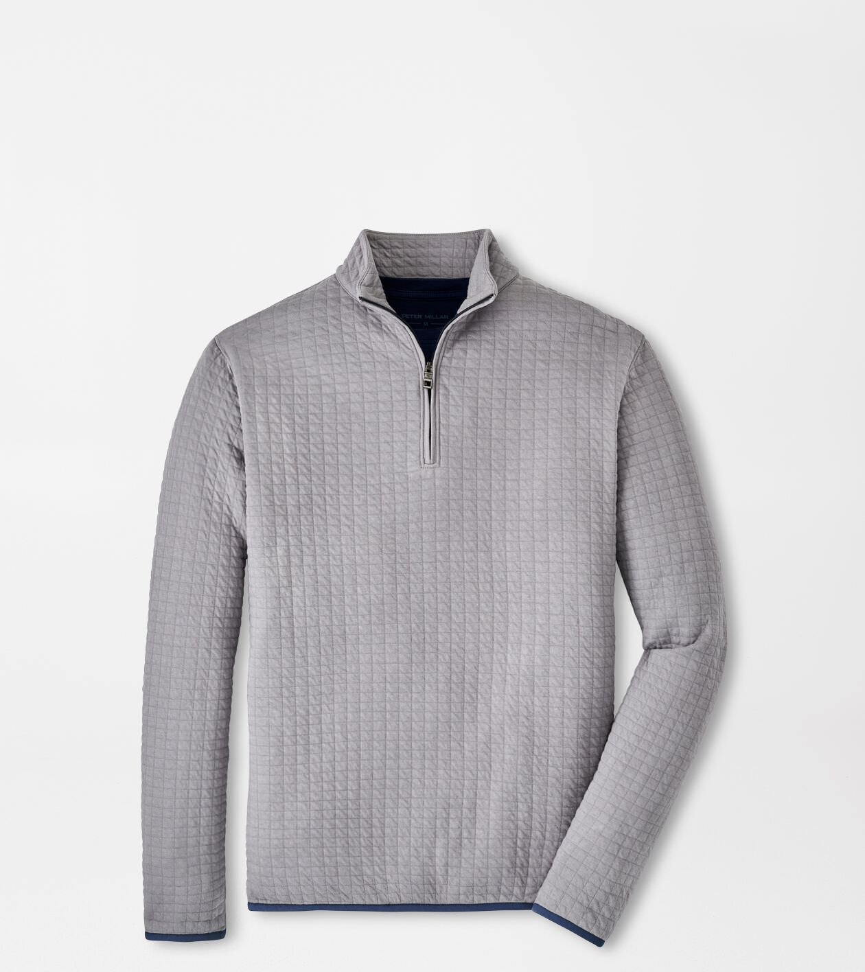 Quilted quarter zip mens outlet