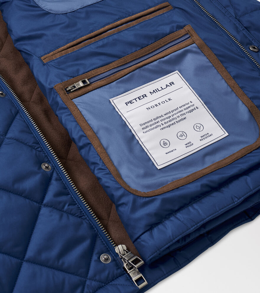 Norfolk Quilted Bomber image number 6