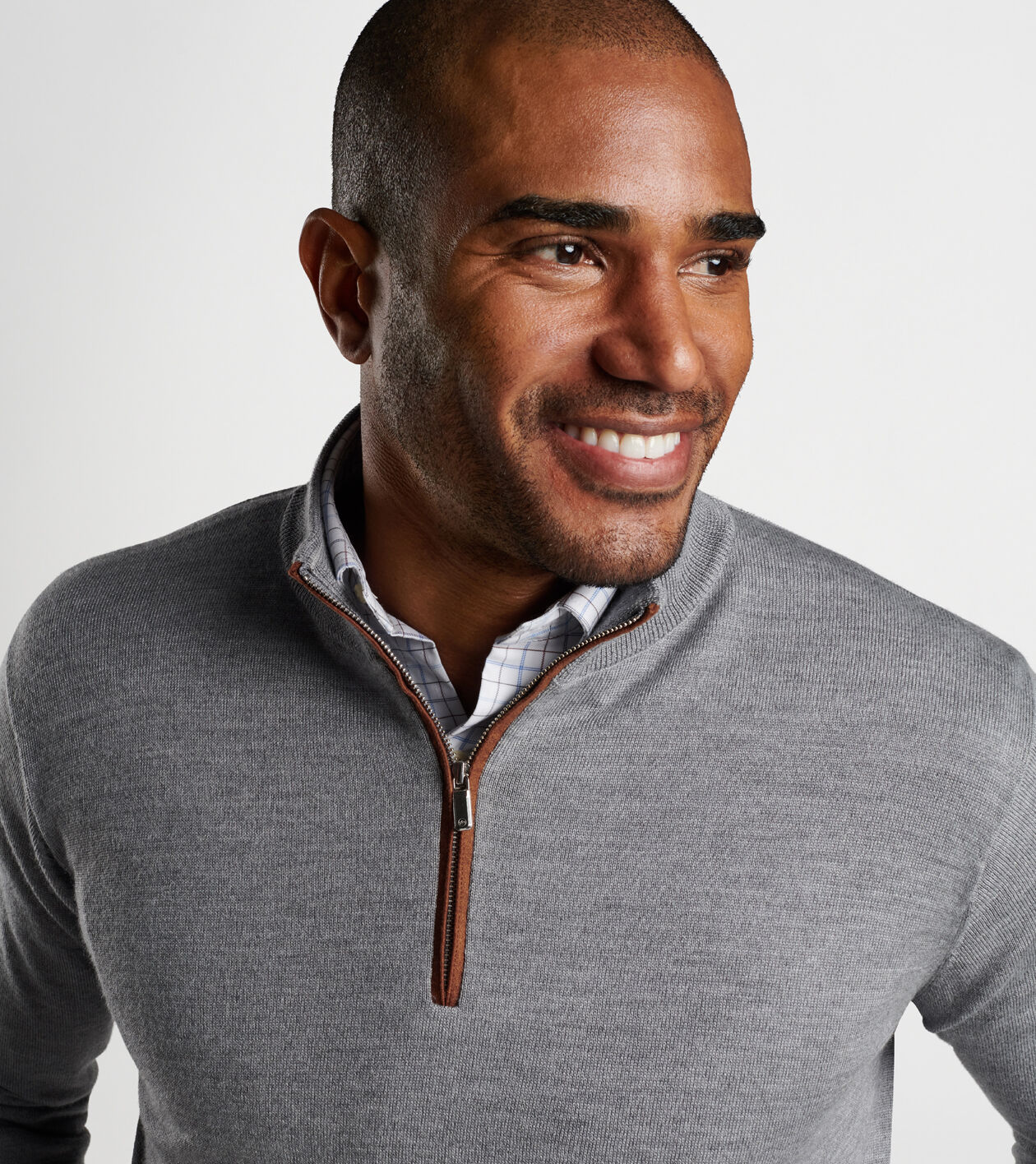 Suede sweater sale