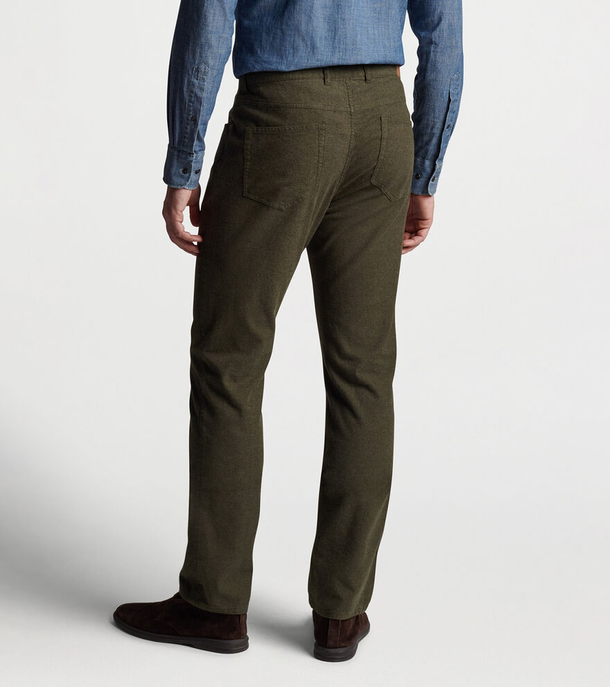 Cotton Flannel Five-Pocket Trouser - Alternate Image 3