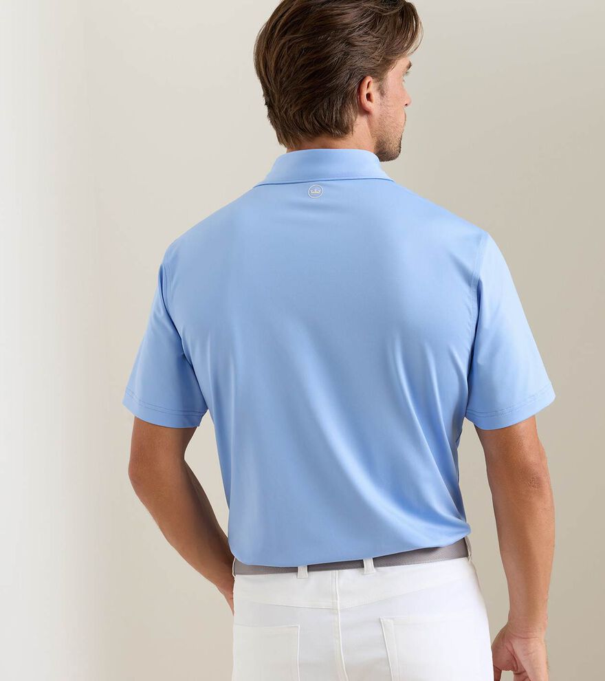 Solid Performance Jersey Polo - Alternate Image 2