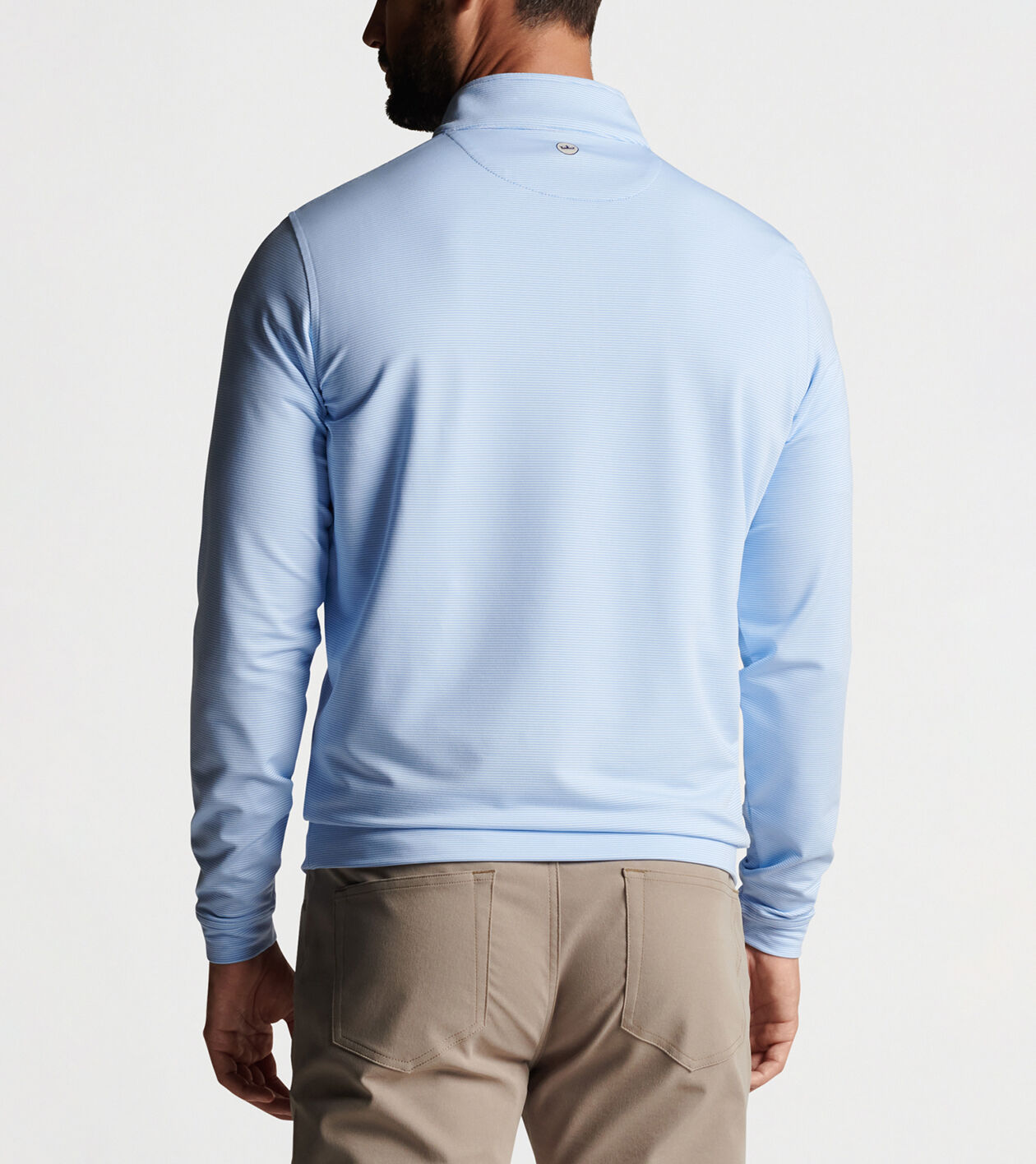 peter millar perth stretch loop terry quarter zip