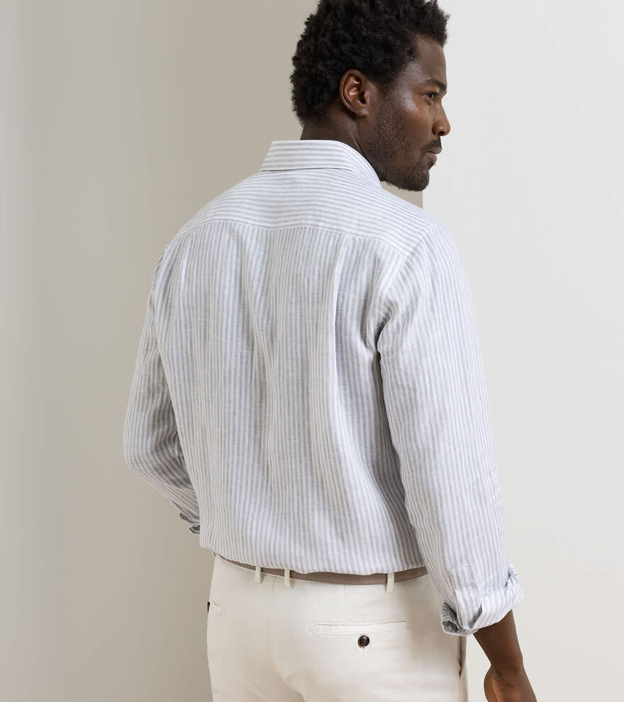 Astino Lino Stripe Shirt image number 3