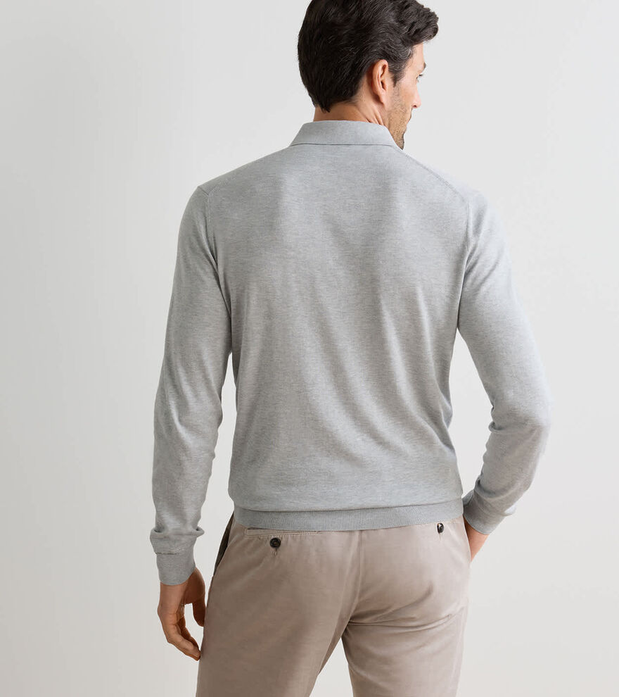 Mariner Sea Island Cotton Jumper Polo - Alternate Image 2
