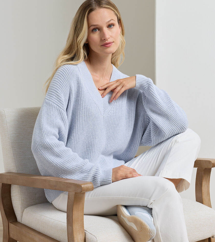 Nicolette V-Neck Jumper image number 2