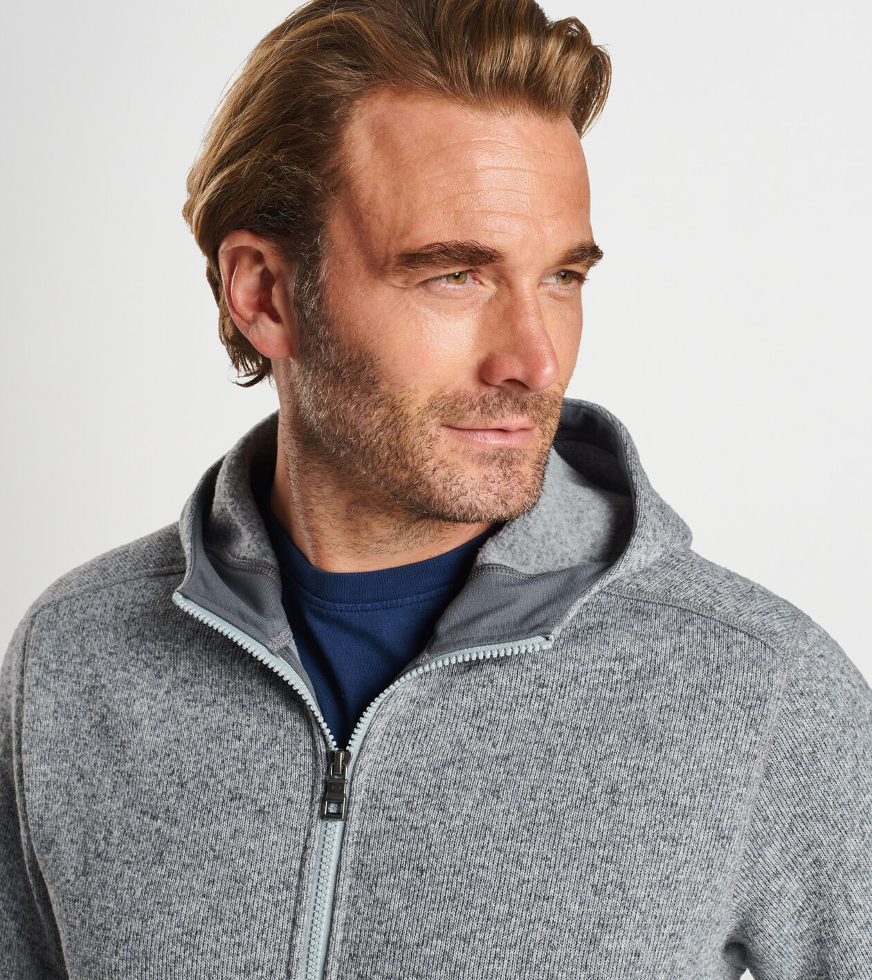 Mens fleece best sale jumper