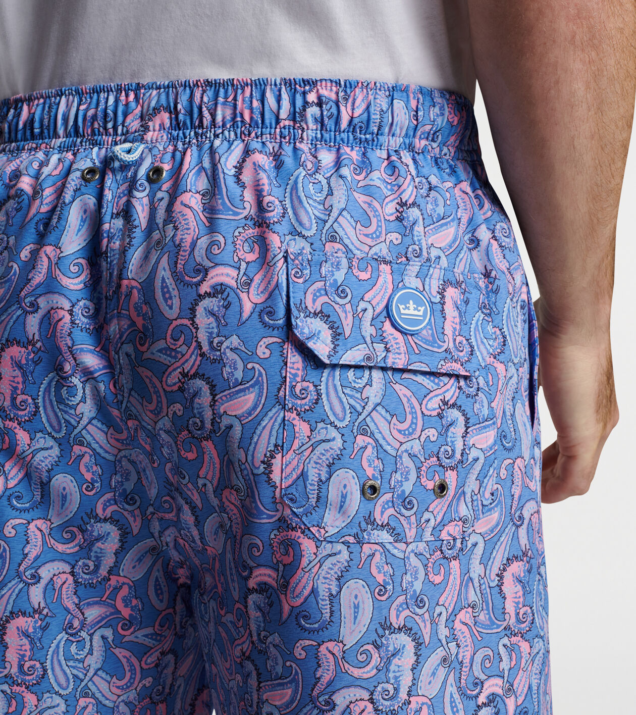 Paisley discount swim trunks