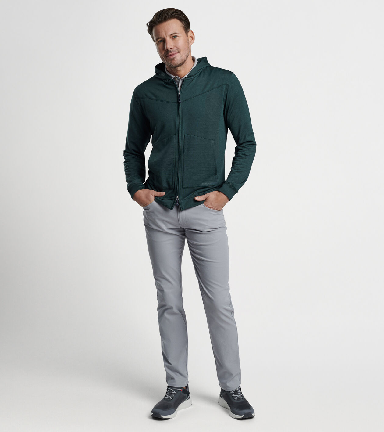 Lightweight full zip hoodie mens hotsell