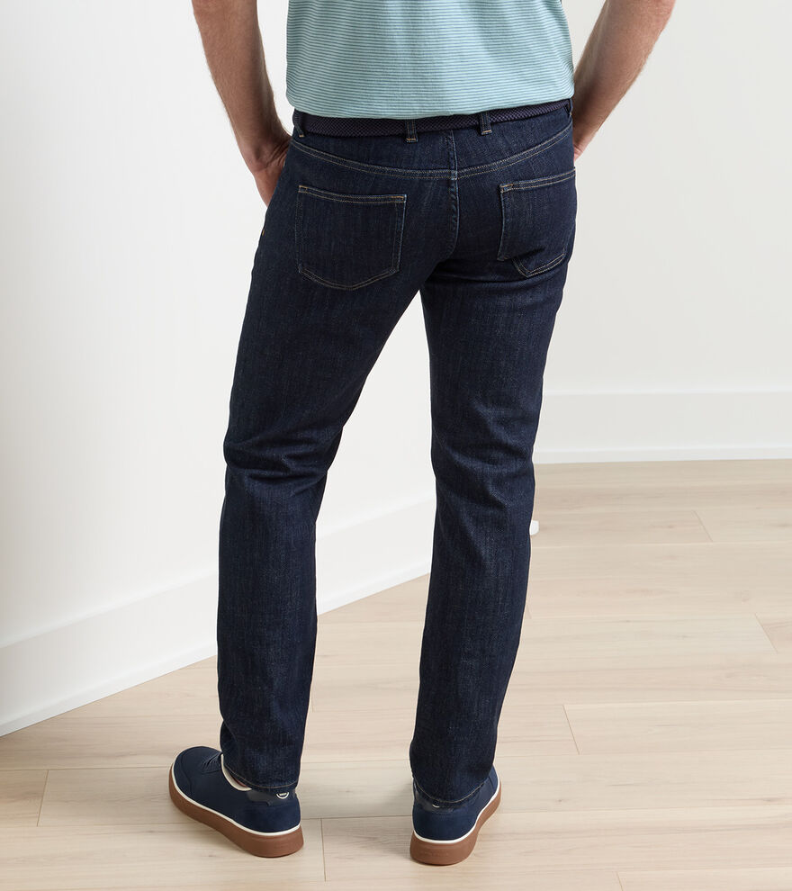 Vintage Washed Five-Pocket Denim image number 4