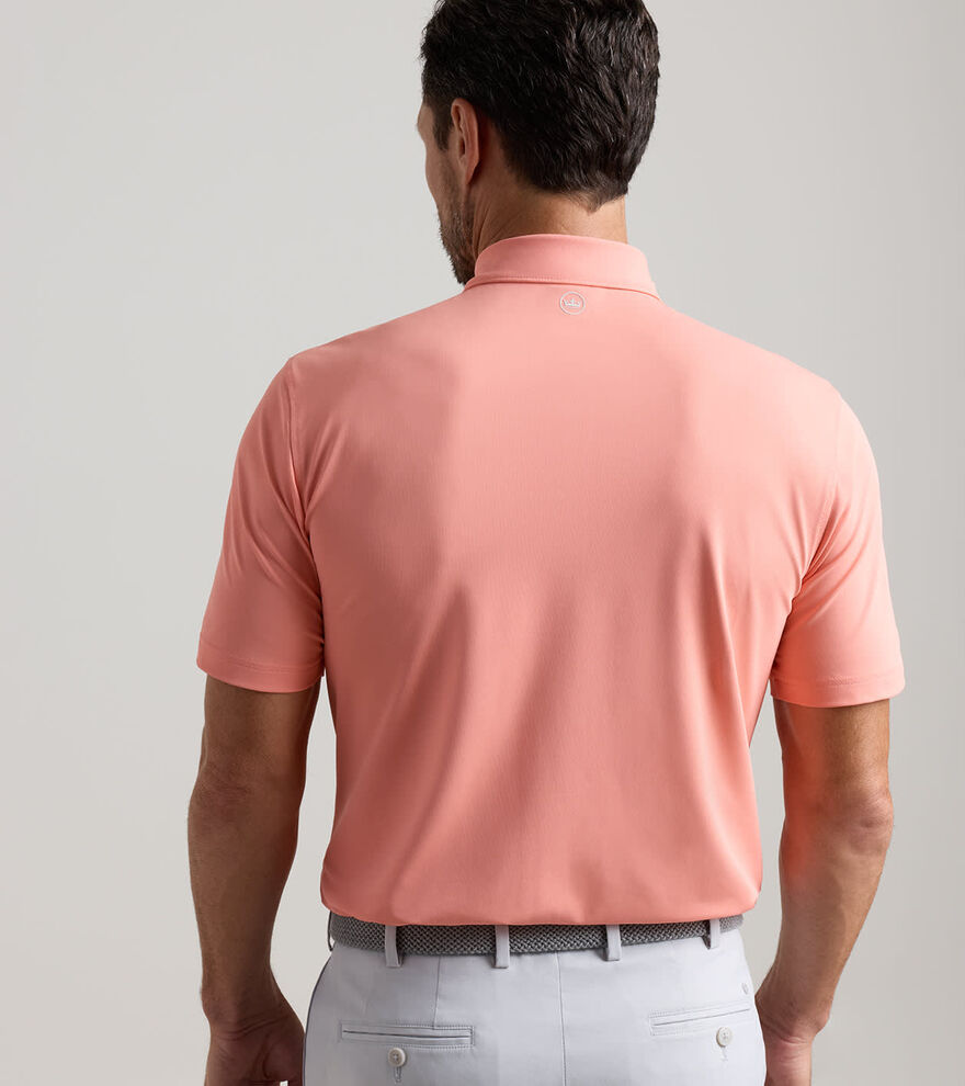 Solid Performance Mesh Polo - Alternate Image 2