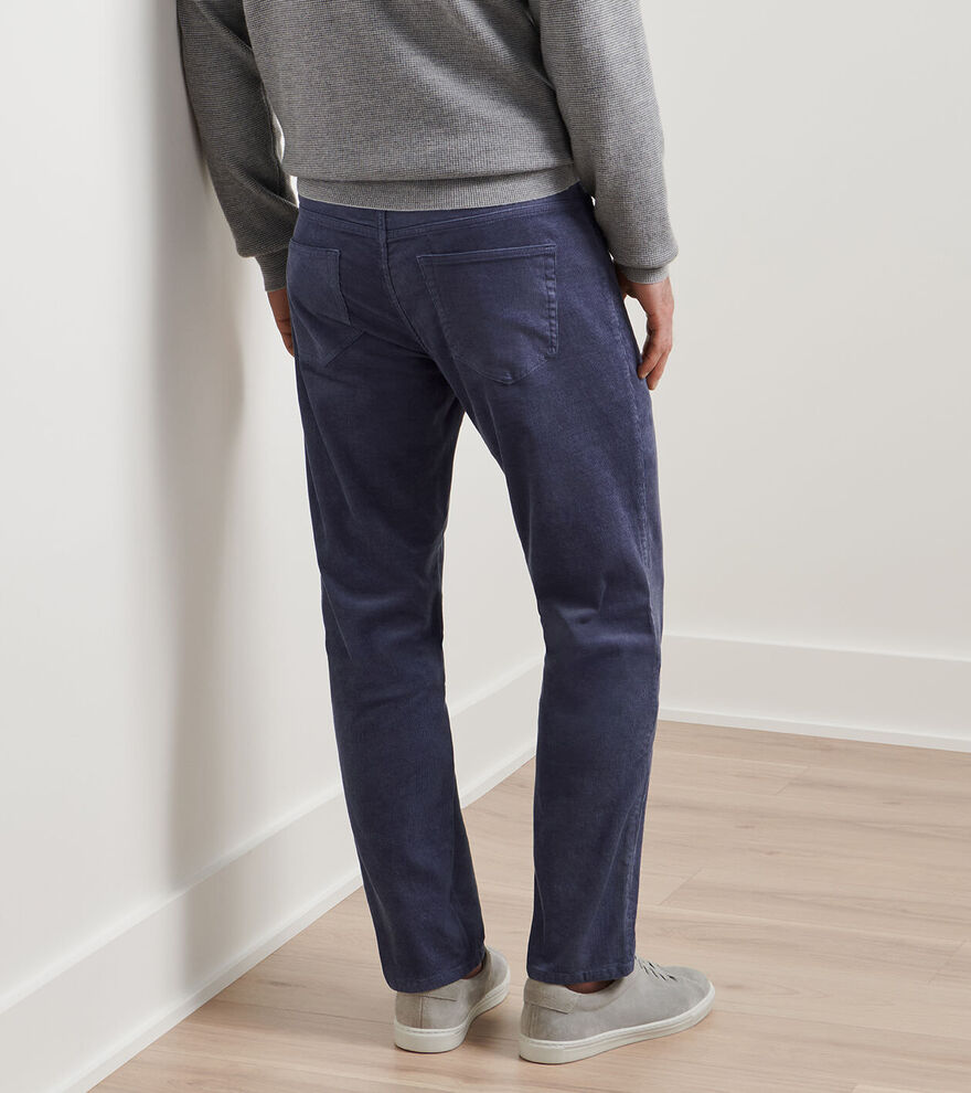 Superior Soft Corduroy Five-Pocket Trouser image number 3