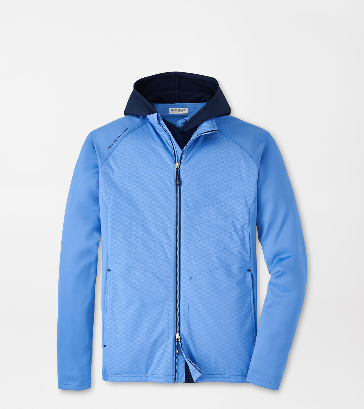 Peter millar merge stretch full zip hybrid jacket online