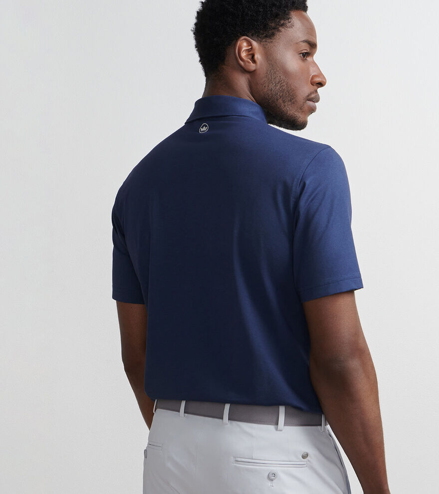 Albatross Cotton-Blend Piqu&eacute; Polo image number 3