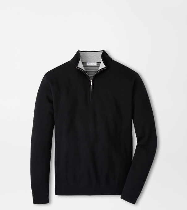 Coolspun Lite Cotton Quarter-Zip Jumper