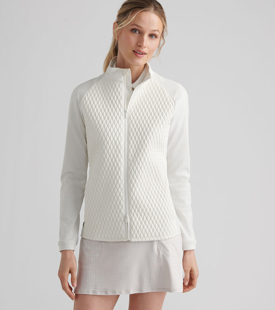 Merge Mini Diamond Quilt Hybrid Jacket - Alternate Image 1