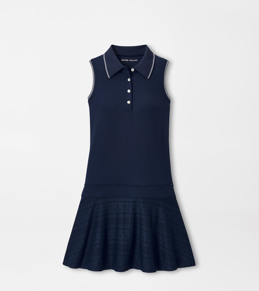 Francoise Eyelet Drop Waist Dress image number 1