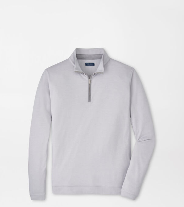 Albatross Cotton-Blend Piqu&eacute; Quarter-Zip