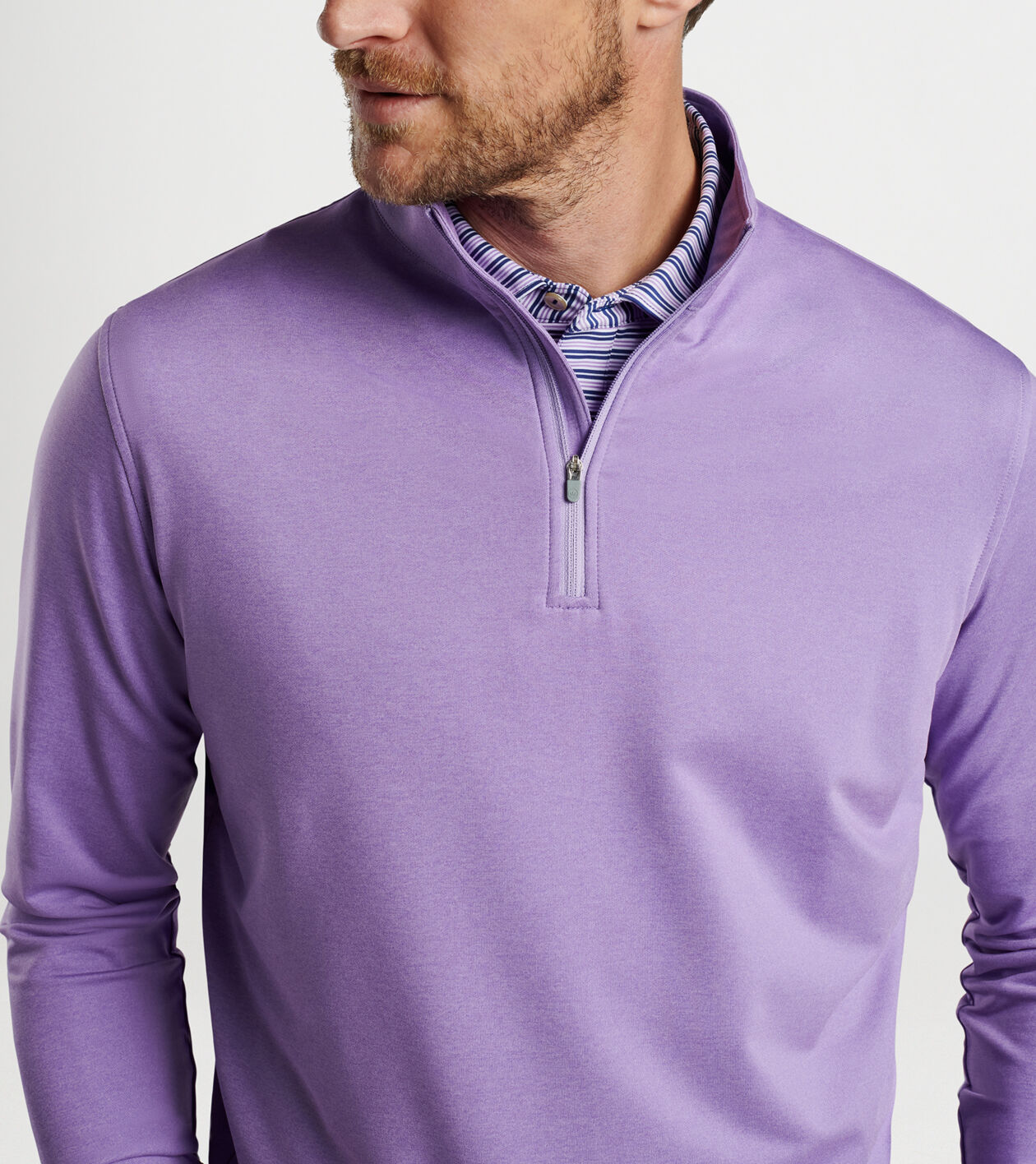 Mens purple shop quarter zip