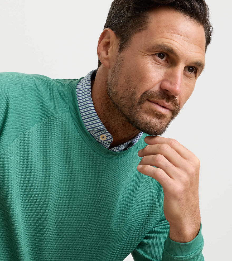 Cradle Piqu&eacute; Performance Crewneck image number 5