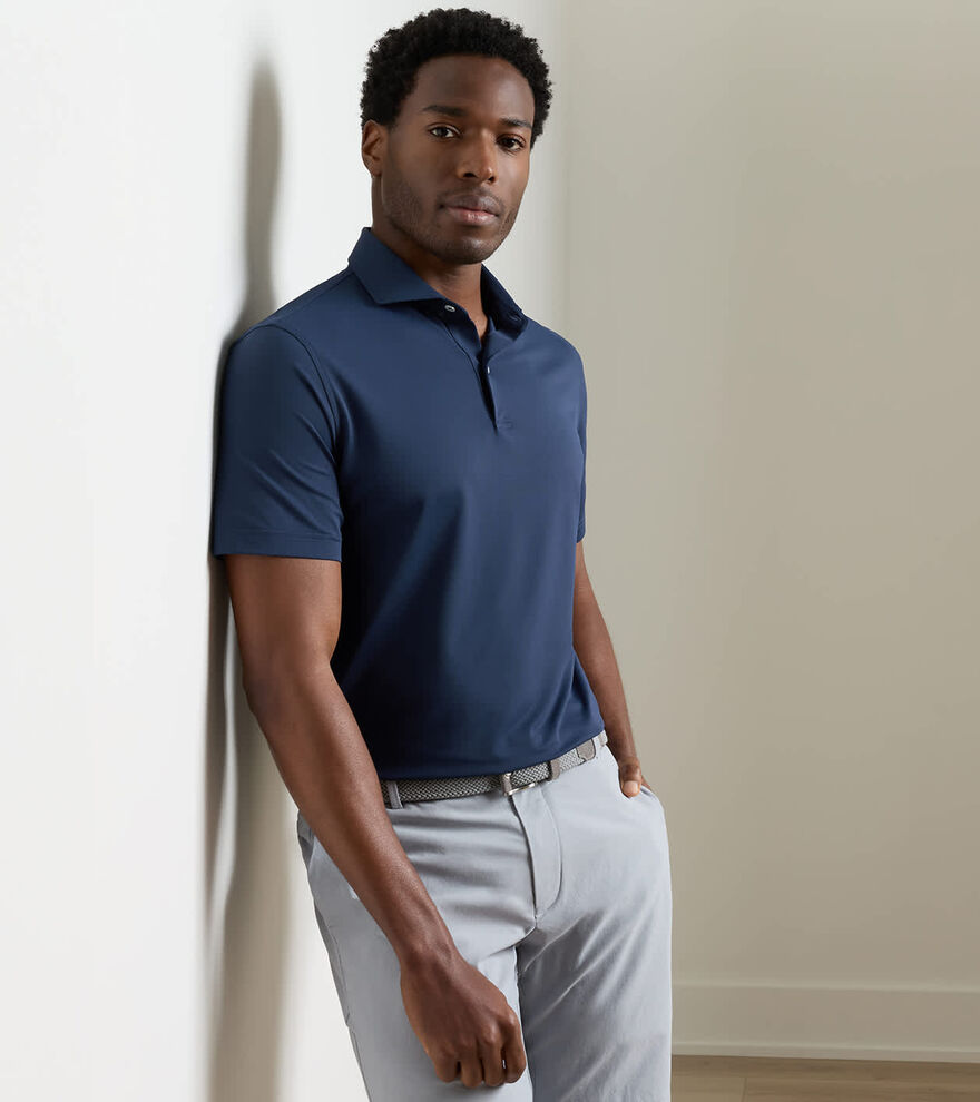 Soul Performance Mesh Polo - Alternate Image 1