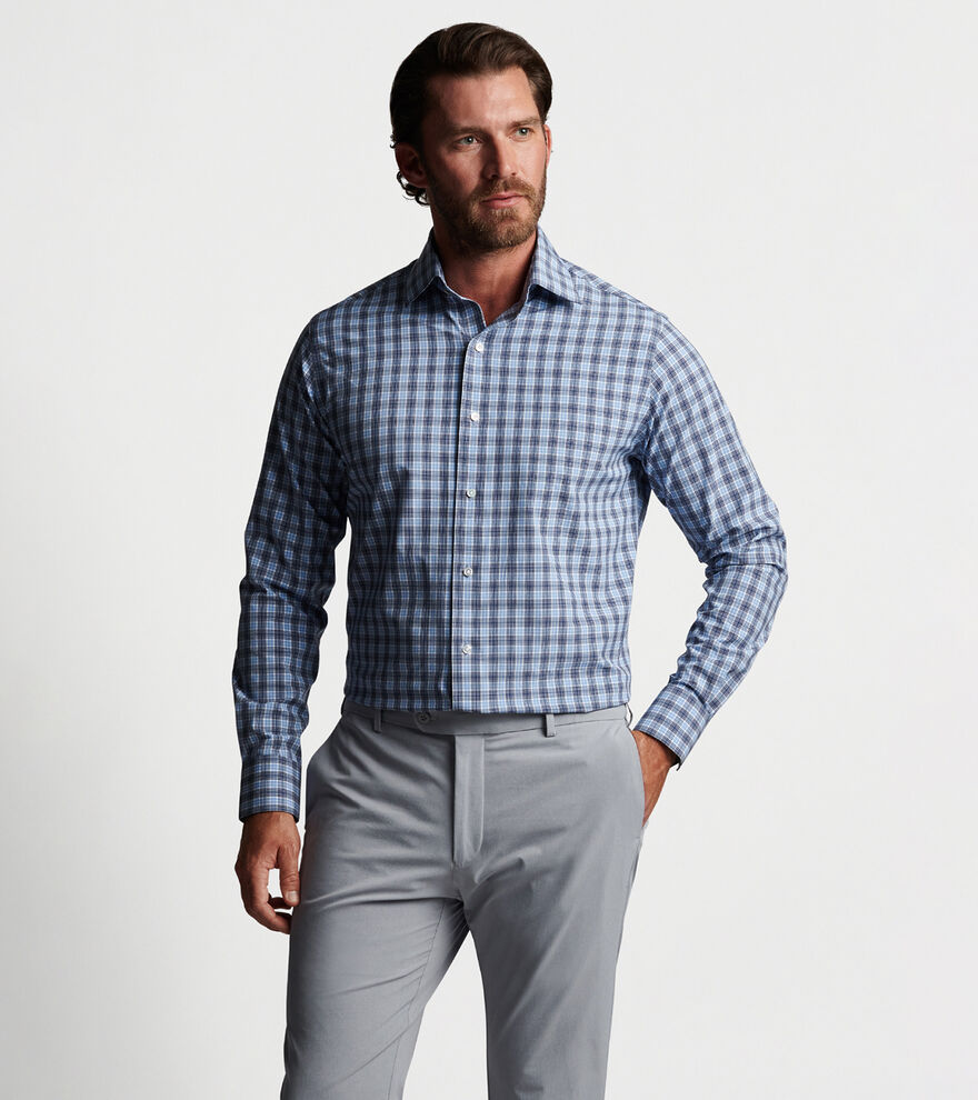 McAlister Performance Poplin Shirt Men's Shirts Peter Millar