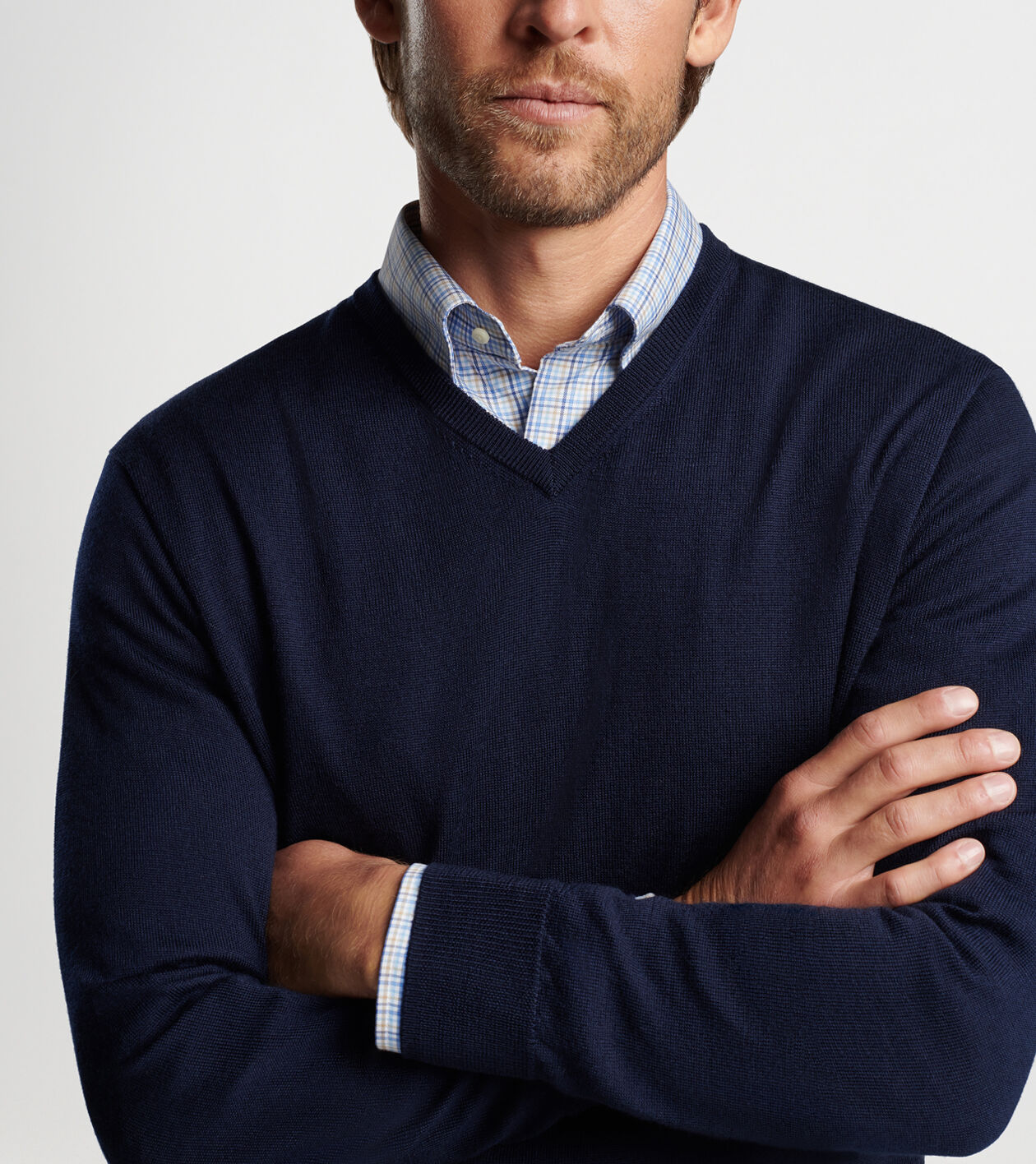 Peter millar hot sale v neck sweater
