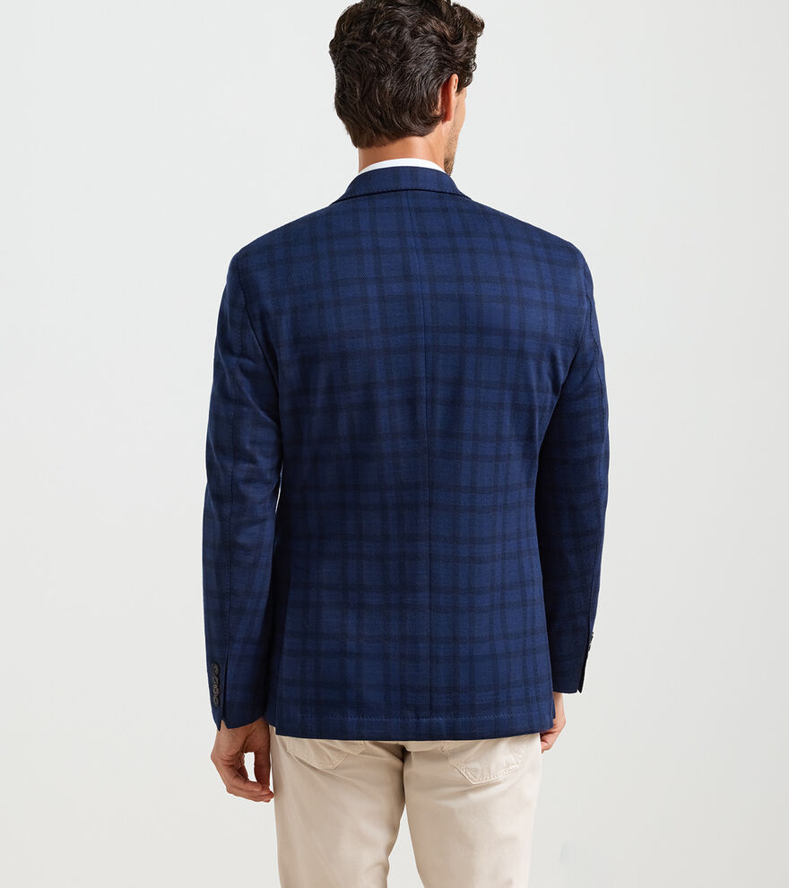 Barrett Knit Windowpane Blazer image number 3