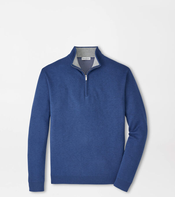 Coolspun Lite Cotton Quarter-Zip Jumper