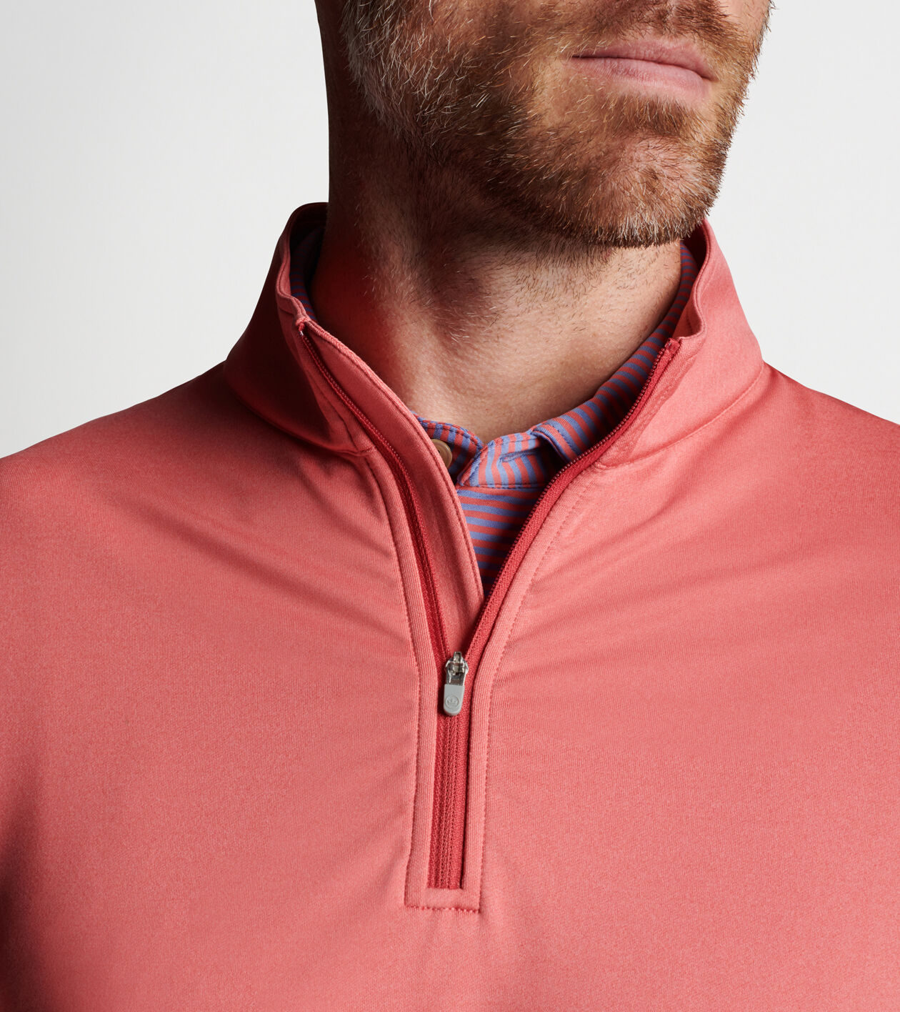 Peter millar perth stretch melange quarter zip 2025