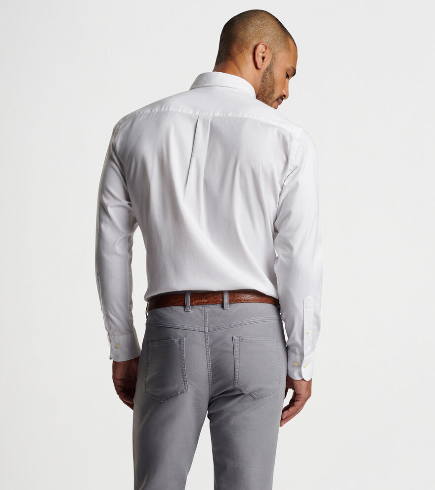 Campbell Perfect Pinpoint Cotton-Stretch Shirt | Men