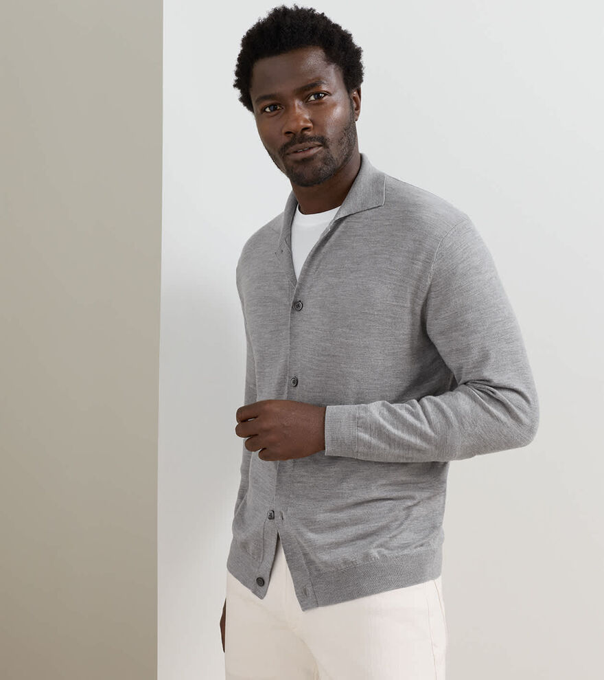 Southport Full-Button Jumper - Alternate Image 1