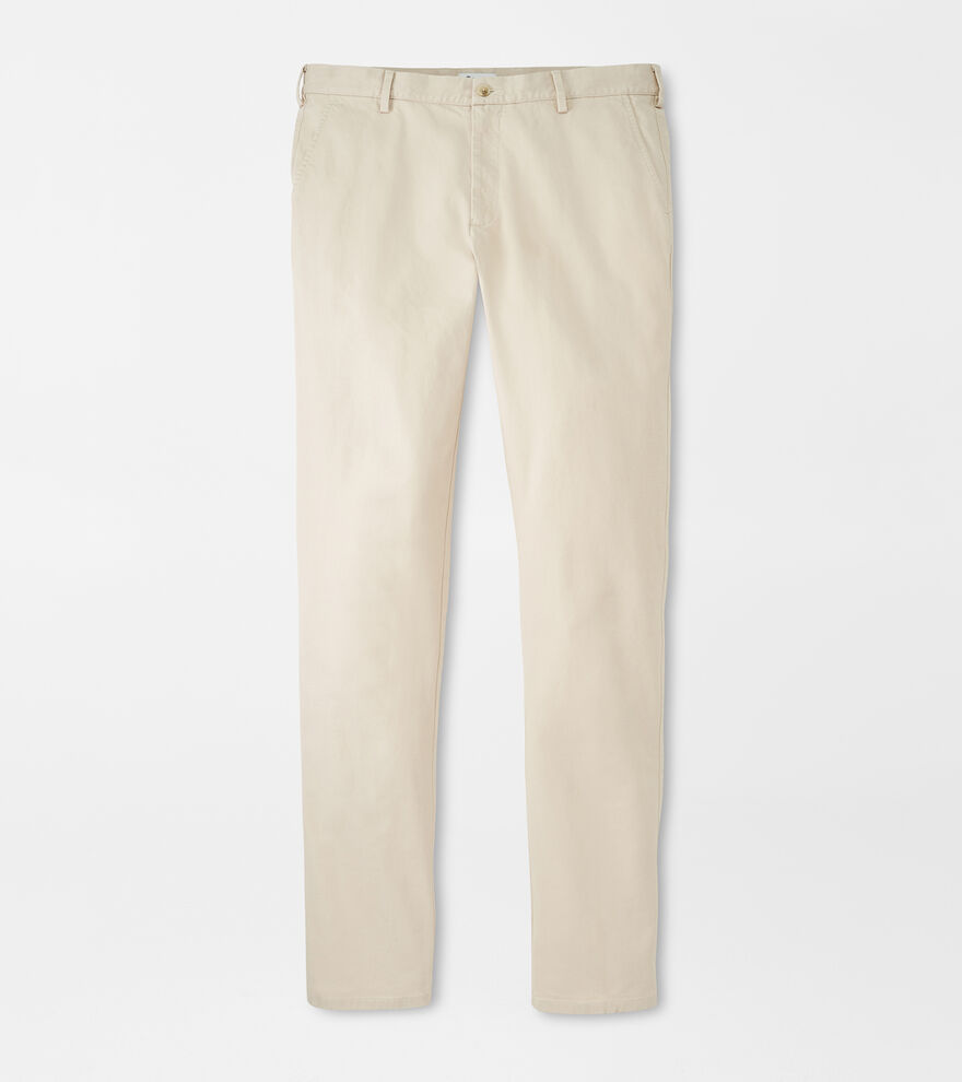 Pilot Twill Flat Front Trouser | Men's Pants | Peter Millar